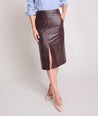 Faux Leather Aubrey Skirt - FINAL SALE