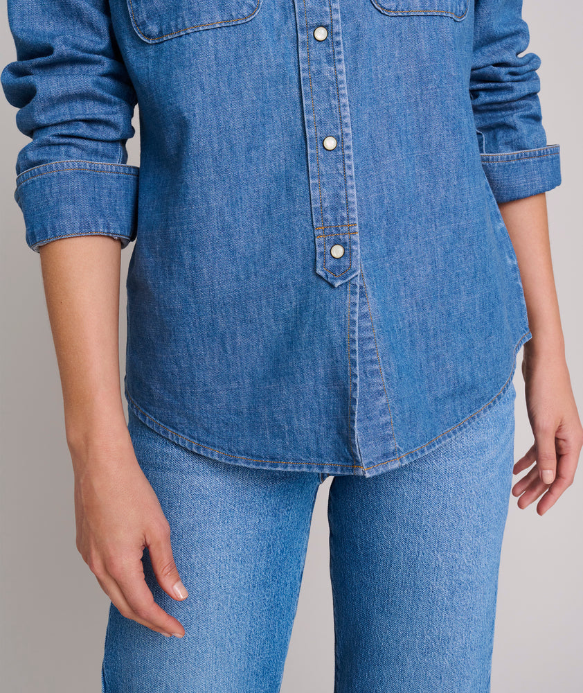 Denim Serena Shirt - FINAL SALE