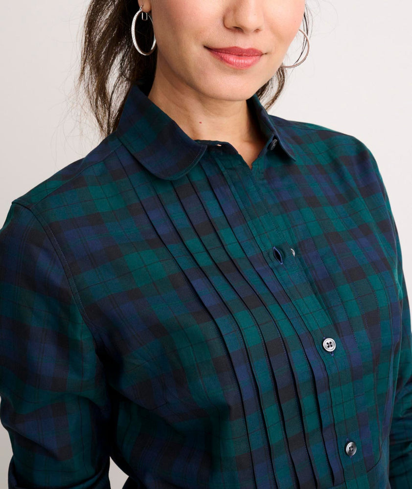 Cotton Belinda Tuxedo Shirt - FINAL SALE