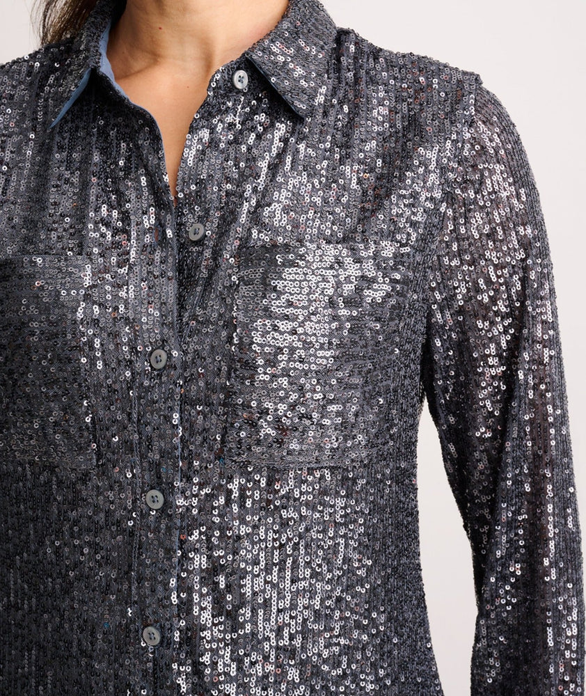 Sequin Harlow Shirt - FINAL SALE