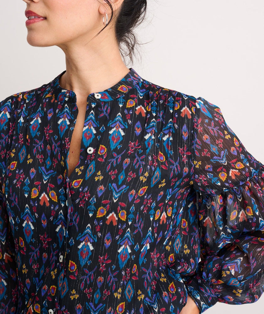 Georgette Bishop Sleeve Lorelei Shirt - FINAL SALE