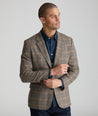 Model is wearing UNTUCKit Italian Wool Sezanne Sport Coat.