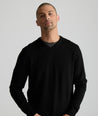 Merino Wool V-Neck Sweater