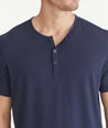 EcoSoft™ Short-Sleeve Henley