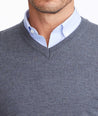 Merino Wool V-Neck Sweater